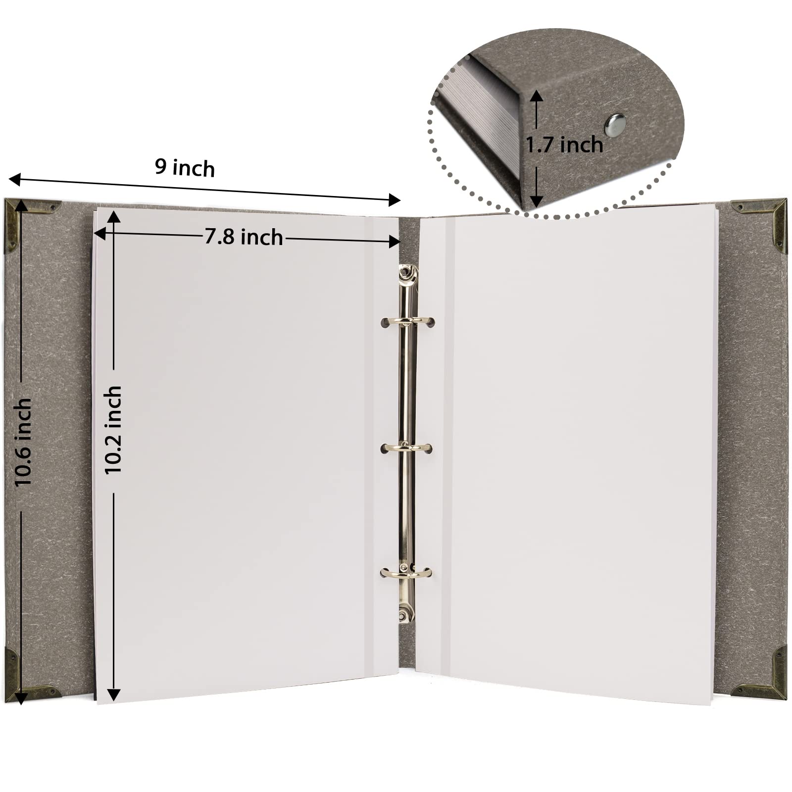 Album Fotografico Autoadesivo Vienrose - 60 Pagine, Copertina Rigida, Senza Acidi, Regalo Perfetto - Foto 8