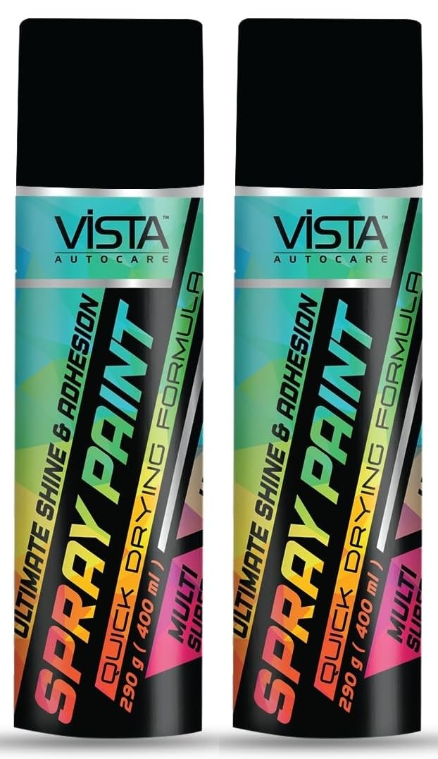 RESIL VISTA Spray Paint Black Matte 400 ml x Pack of 2 (B0D317NGKN) Amazon Price History, Amazon Price Tracker