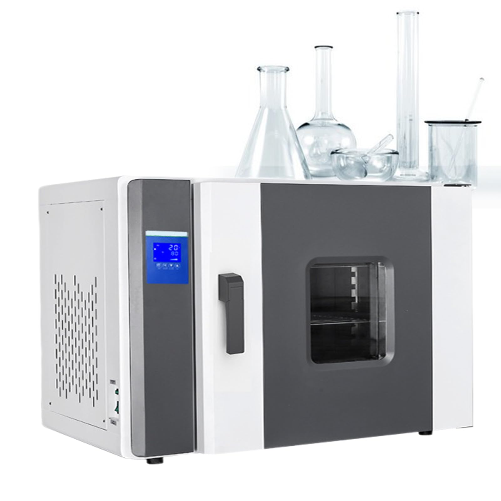 Horno de secado eléctrico de temperatura constante con termostato inteligente de pantalla digital para laboratorio y aplicaciones industriales