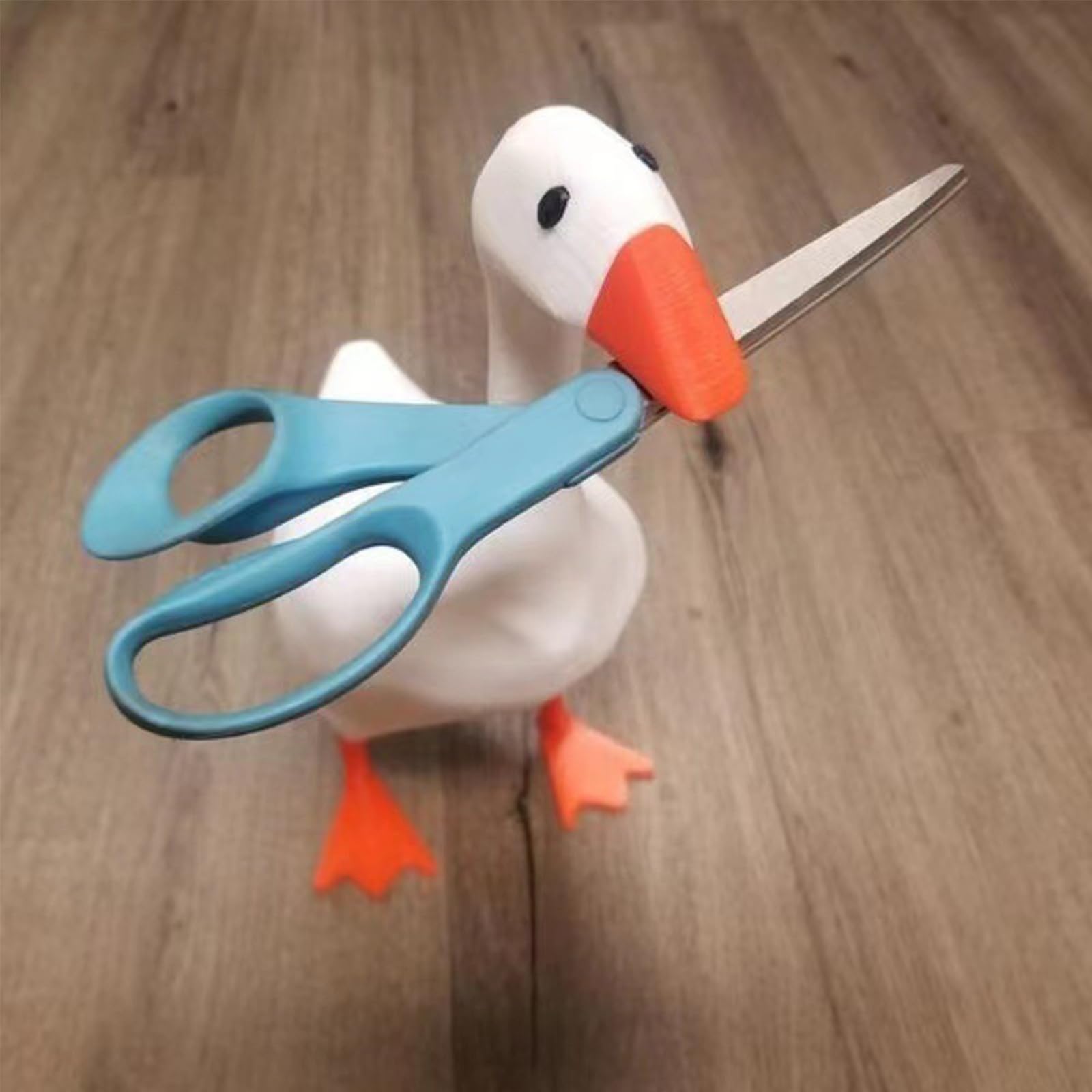 Portachiavi magnetico Magnetic Goose Key Holder 3D Simpatiche figure di animali Portachiavi Organizer creativo per chiavi Organizer per chiavi auto Decorazione scrivania veranda Regalo festa