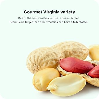 Vilgain Organic Peanut Butter (1000g) Crunchy – Vegan Peanut Cream No Added Sugar & No Palm Oil, Protein-Rich Peanut Paste From Roasted Organic Peanuts High-Fiber Fitness Snack