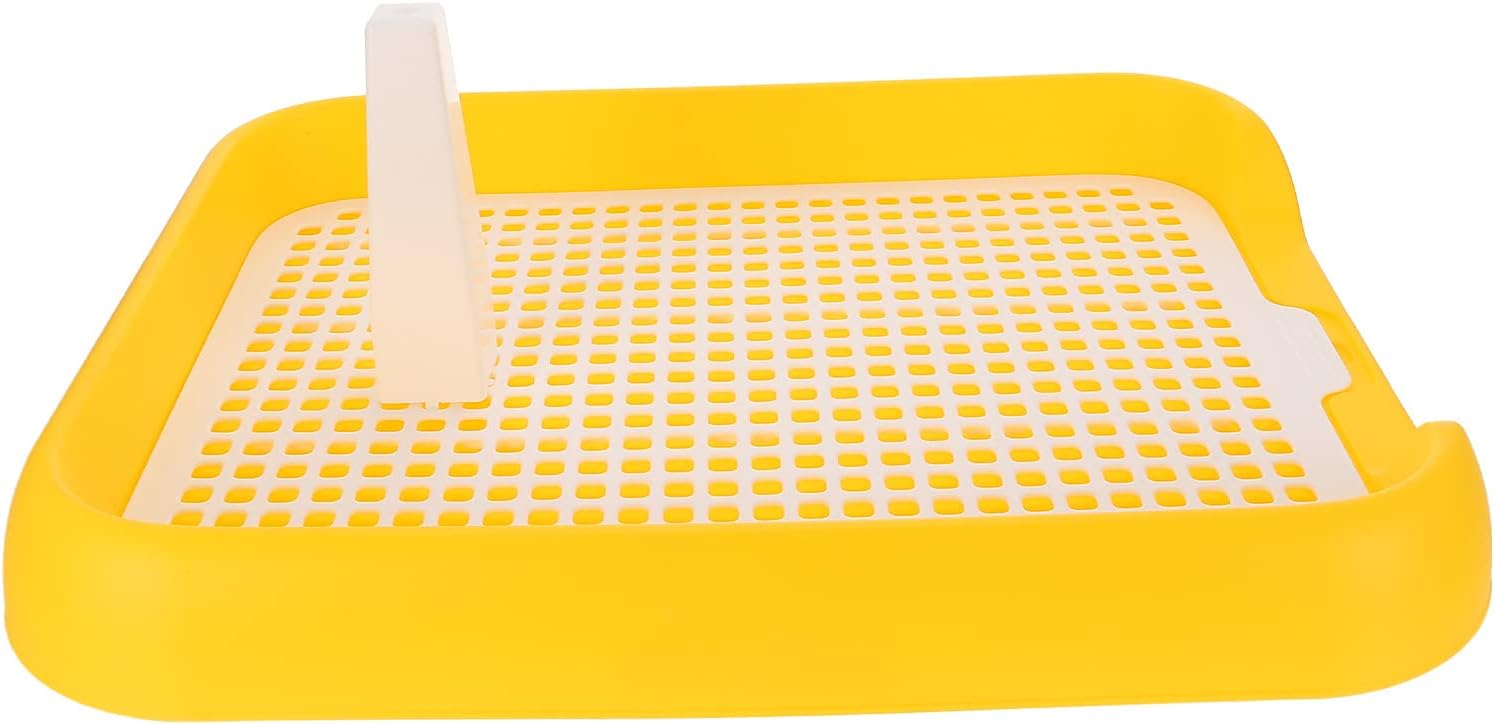 POPETPOP Mesh Pet Toilet for Dogs Indoor Potty Training Pad Non- Design for Breeds Easy to and Washable Pet Supply for Housebreaking