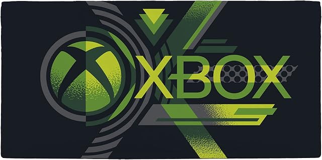 Xbox Official Merchandise 100% Cotton 70x140cm Children's Kids Bath Towel, Multicolor, 70 x 140CM