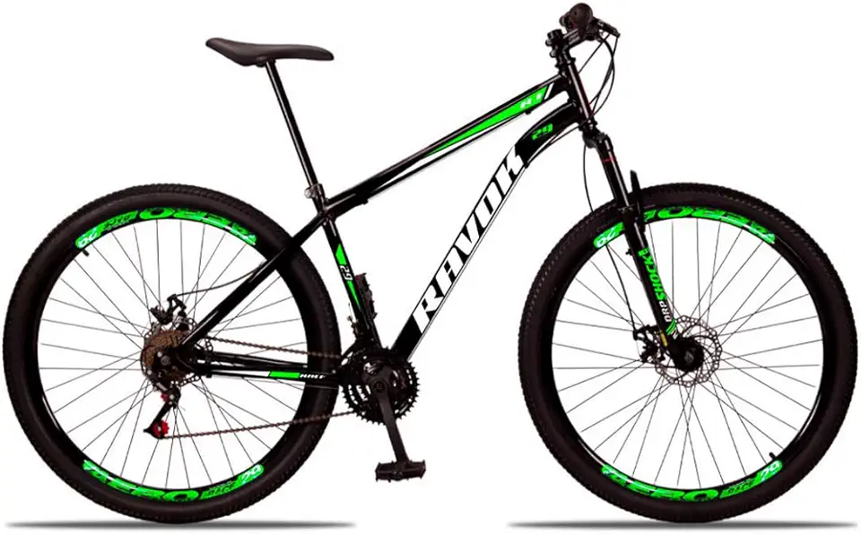 Bicicleta Aro 29 Ravok Aço Carbono 21v Cambio Shiman0 com Suspensão