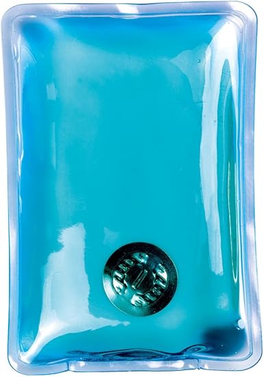 Amazon Com Ebuygb Pack Of 2 Reusable Instant Gel Hand Warmer Blue Rectangle Sports Outdoors