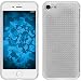 Produktbild PhoneNatic Case kompatibel mit Apple iPhone 8 - Clear Silikon Hülle Iced + 2 Schutzfolien