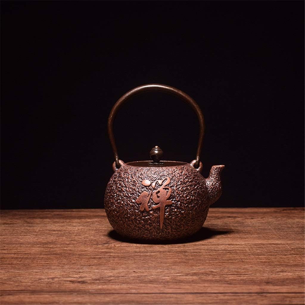 Japanese Cast Iron Tetsubin Teapot Teapot Copper Pot Handwork Home Antique Copper Pot Uncoated Household Pure Copper Tea Kettle Uncoated Tea Sets Tea Accessories