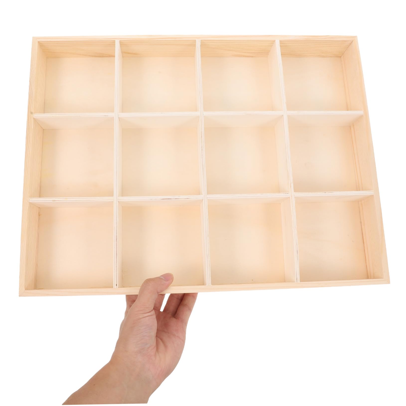 Organizer Per Cancelleria Da Ufficio in Legno Vassoio Espositivo Scomparti Multipli Scatola Organizzativa Per Scrivania Custodia Portaoggetti Per Piccoli Oggetti