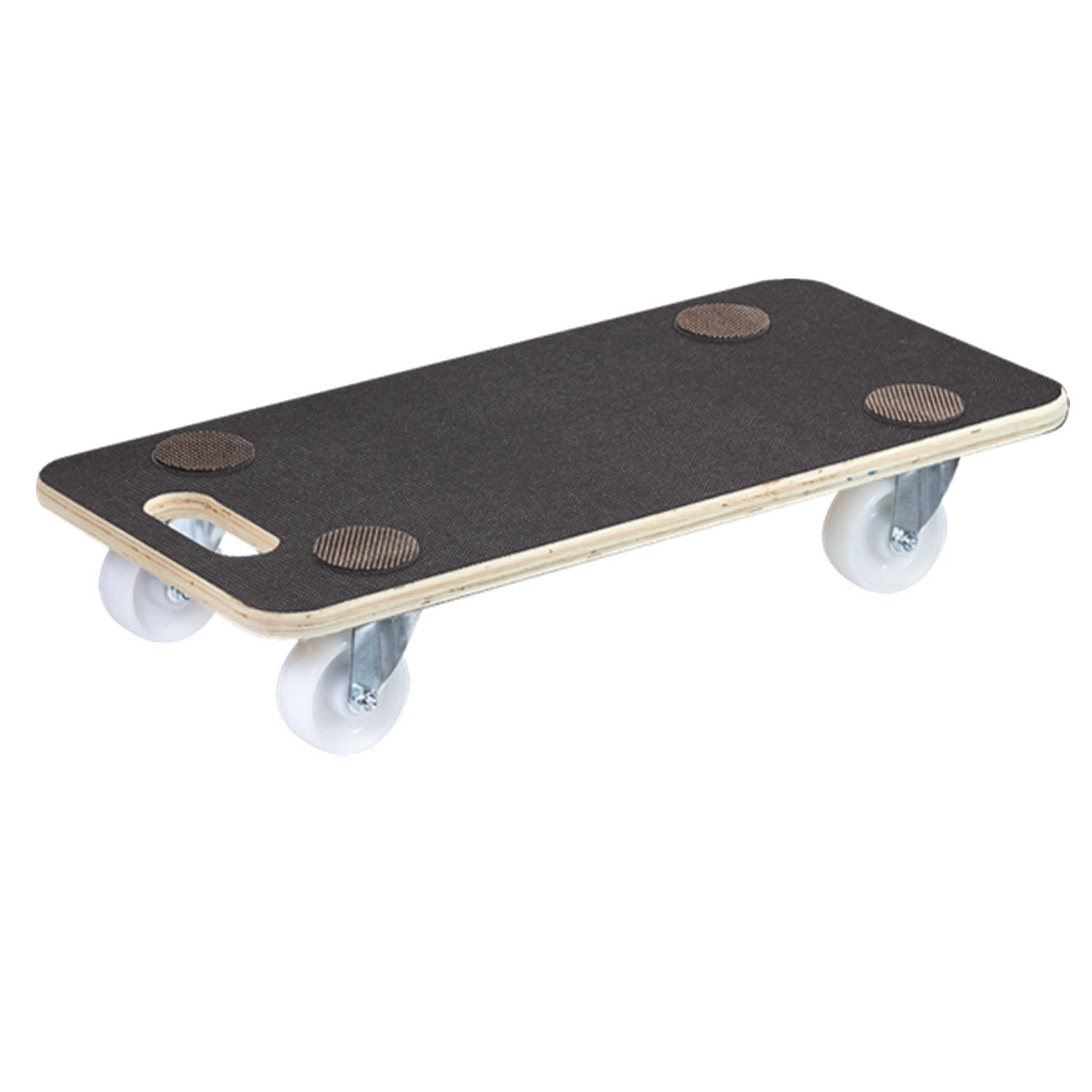 WAGNER Transport Roller Transport Aid 1609 I Plywood with Grip I 57.5 x 29 x 11 cm, Load Capacity 250 kg I Furniture Roller for Moving I Moving Board I Heavy Duty Rolling Board Hanging Hole I FSC® I