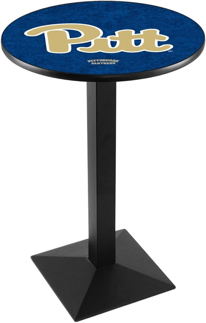 HBS L217-36" Black Wrinkle Pitt Pub Table by Holland Bar Stool Co.