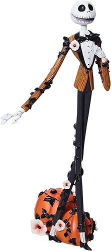 Miniatura 7 de Enesco Disney Showcase The Nightmare Before Christmas Jack Skellington - Figura botánica, 8.66 pulgadas, multicolor