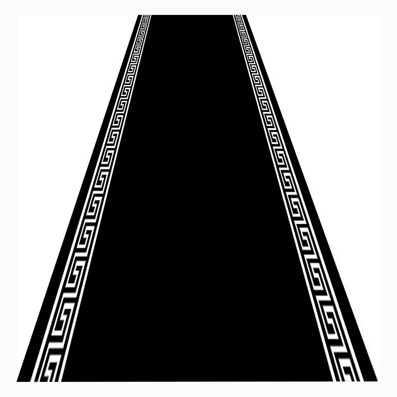 Tapis de couloir antidérapant vintage aux finitions durables 90x480