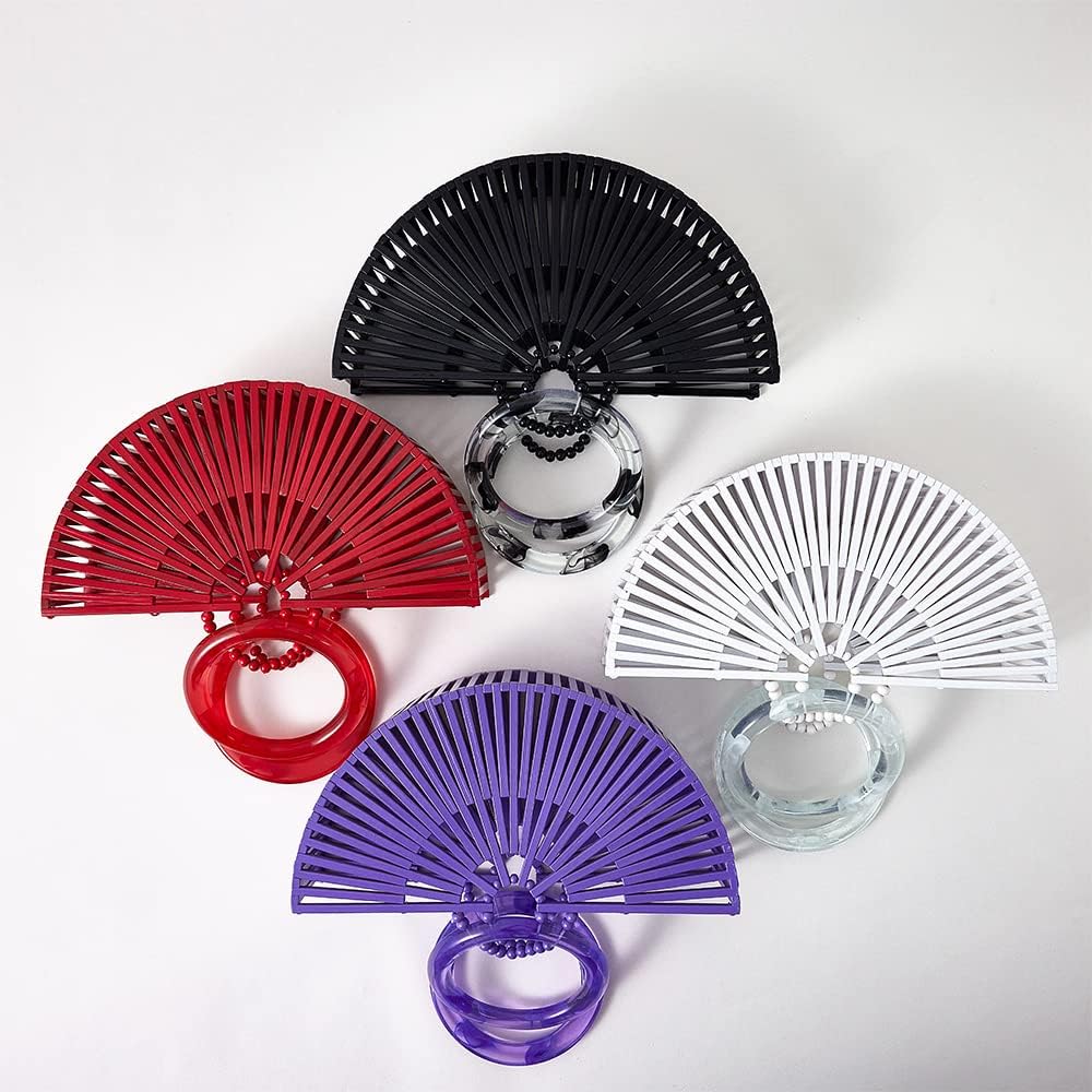 VAKAER Women Bamboo Purse Summer Beach Tote Bags Handmade Handbag with Inner bag - Image 9