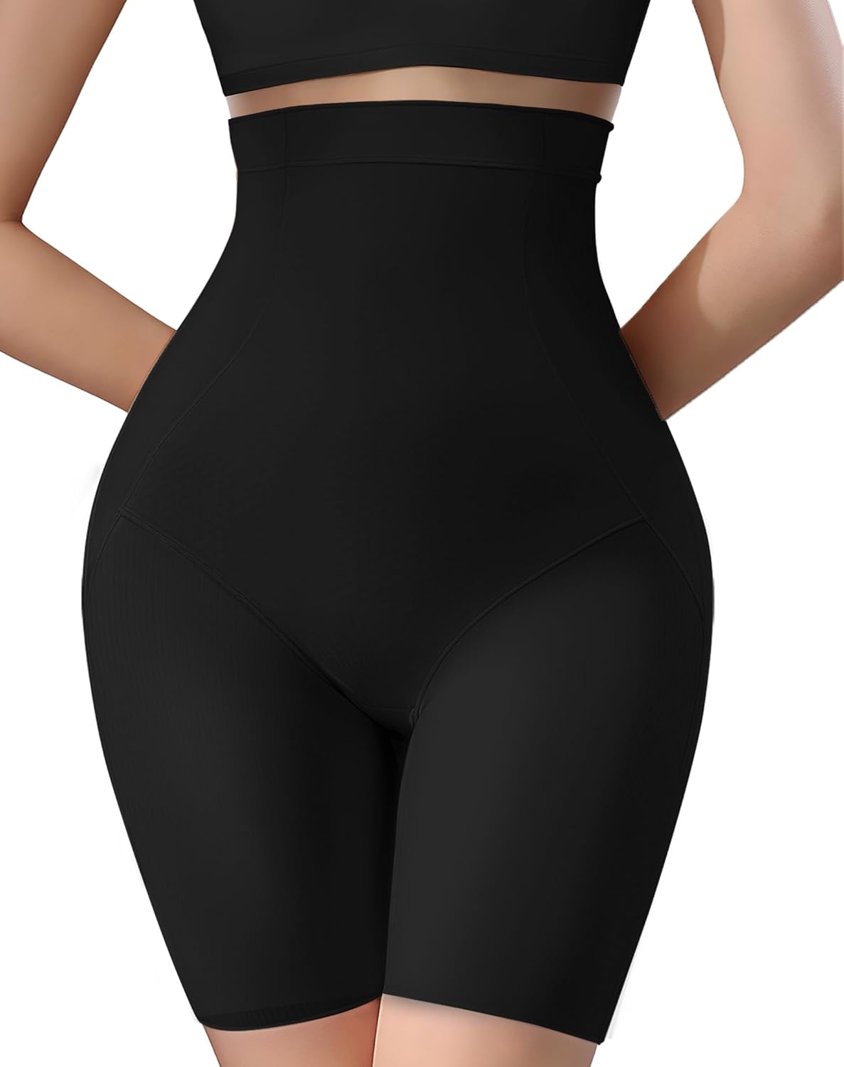 VVL Shapewear for Women, High Waisted Shapewear Tummy Control Shorts, Butt Lifting Thigh Slimmer, Body Shaper for Women