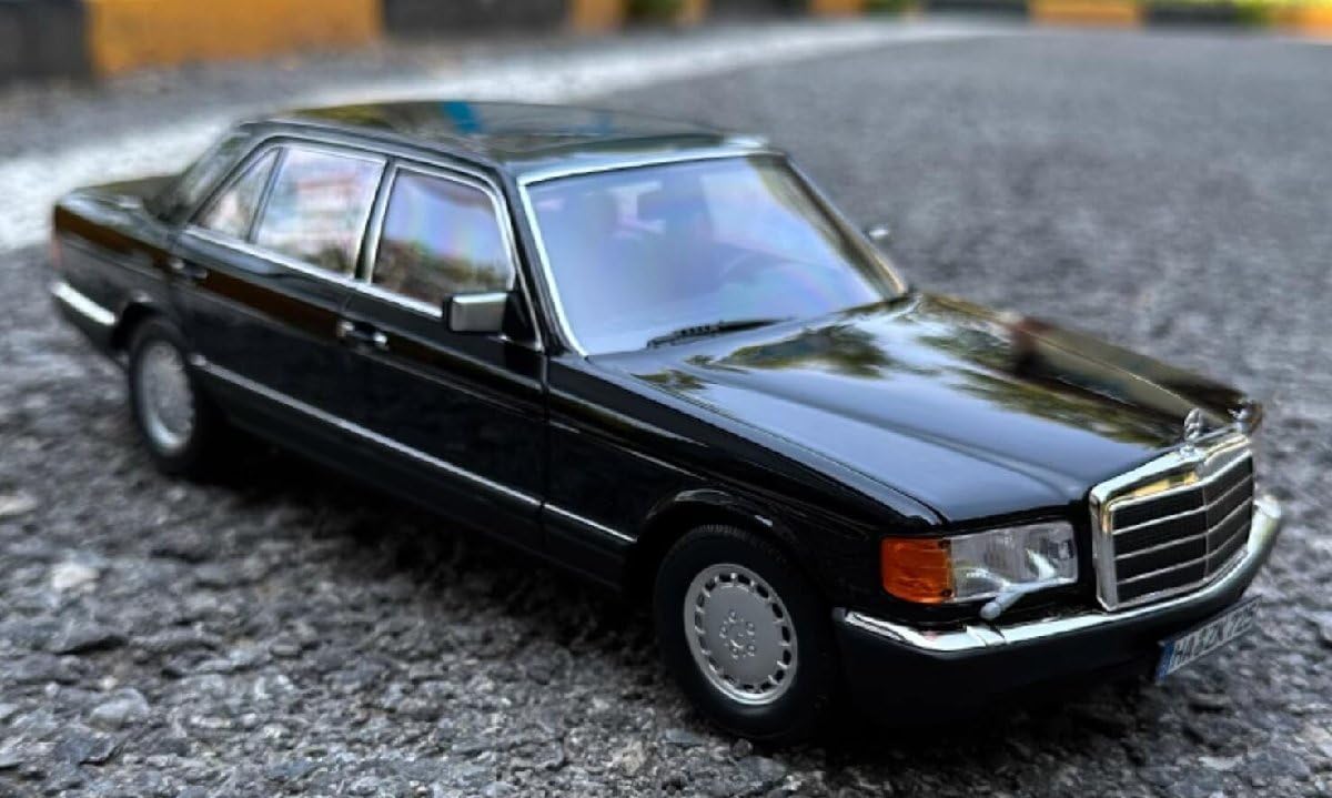 NOREV ノレブ Mercedes Benz 560SEL 1/18 norev 1/18 Mercedes Benz 560 SEL W126 1985-1991 darkgreen-metallic