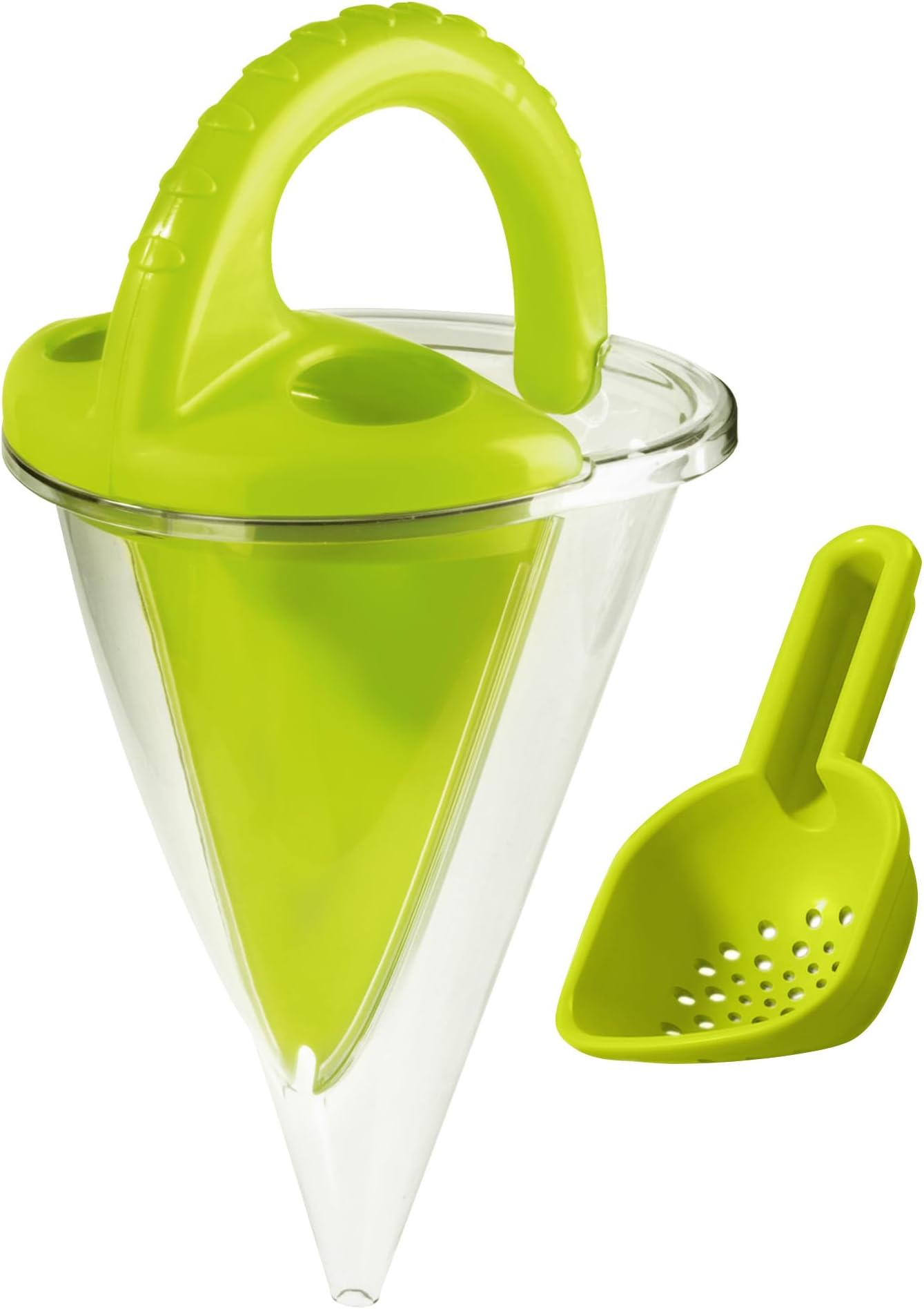 HABA Spilling Funnel XXL with Sifting Shovel - Ultimate Sand & Water Mixing STEM Learning Activity, Kids Beach Toys & Kids Outdoor Toys for 3+