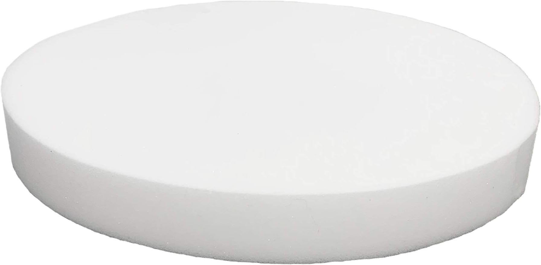 2" x 12" x 12" Diameter Premium Quality High Density Upholstery Foam (Bar Stools, Seat Cushion, Pouf Insert, Patio Round Cushion Replacement) Made in USA