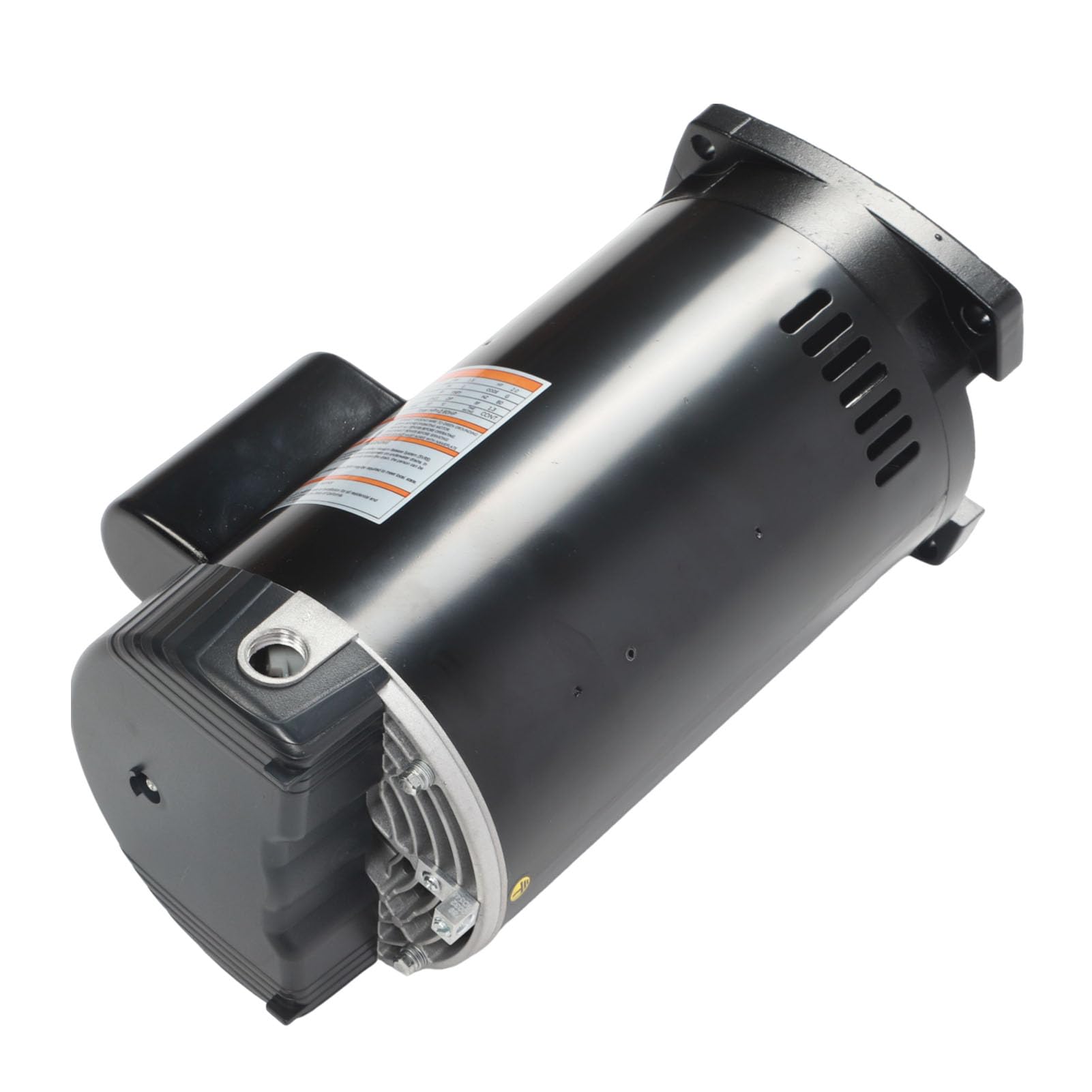 Motor de Bomba de Piscina de 2 de Potencia Completa, Fuerte Motor de Brida Cuadrada 56Y con Protección contra Sobrecarga Térmica para Piscina