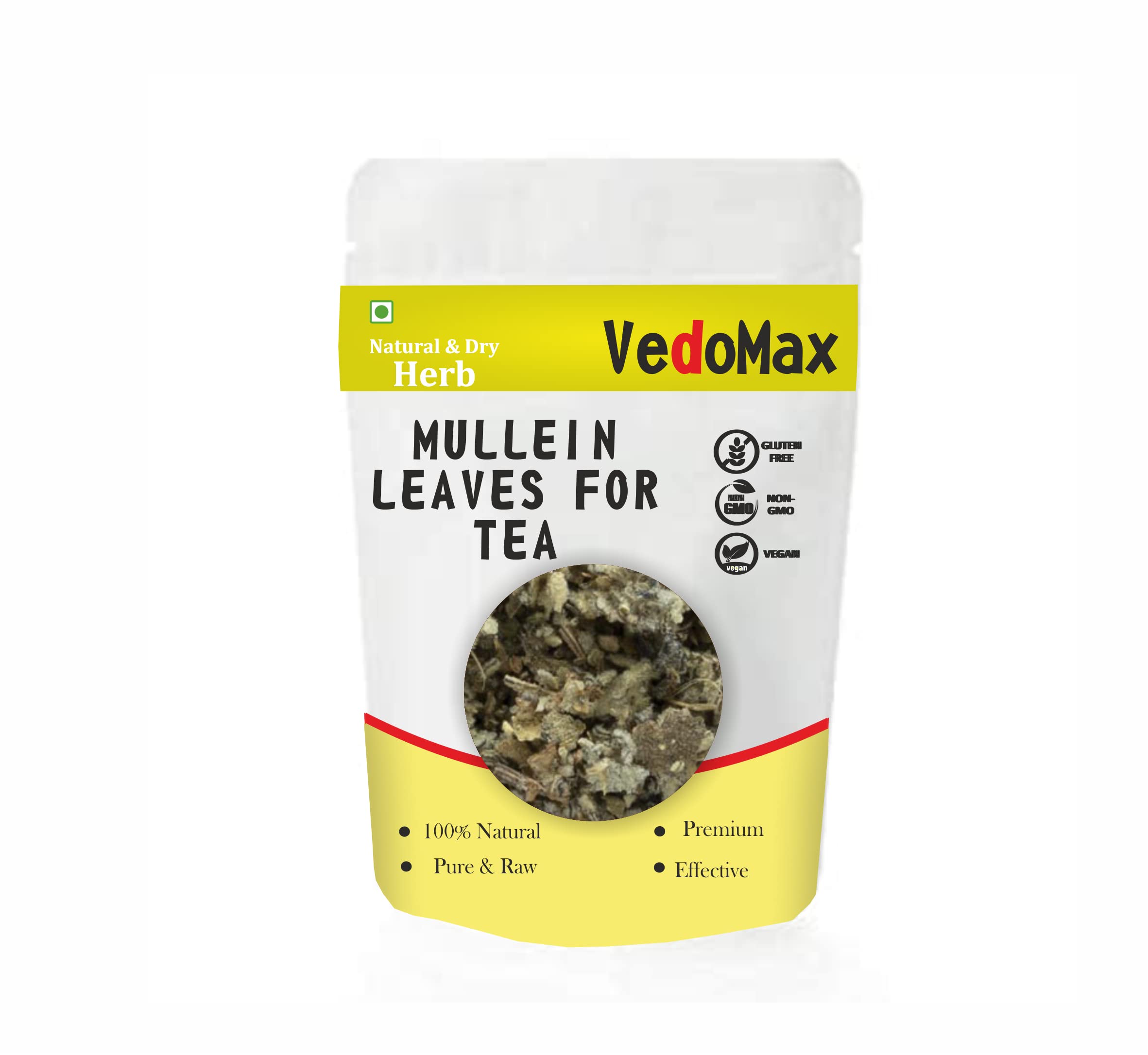 VedoMax Mullein Tea Leaves Dried | Mullein Tea| Herbal Mullein tea for lungs detox - Mullein Leaves for Lungs - (50 GM) (B09YNLTH85) Amazon Price History, Amazon Price Tracker