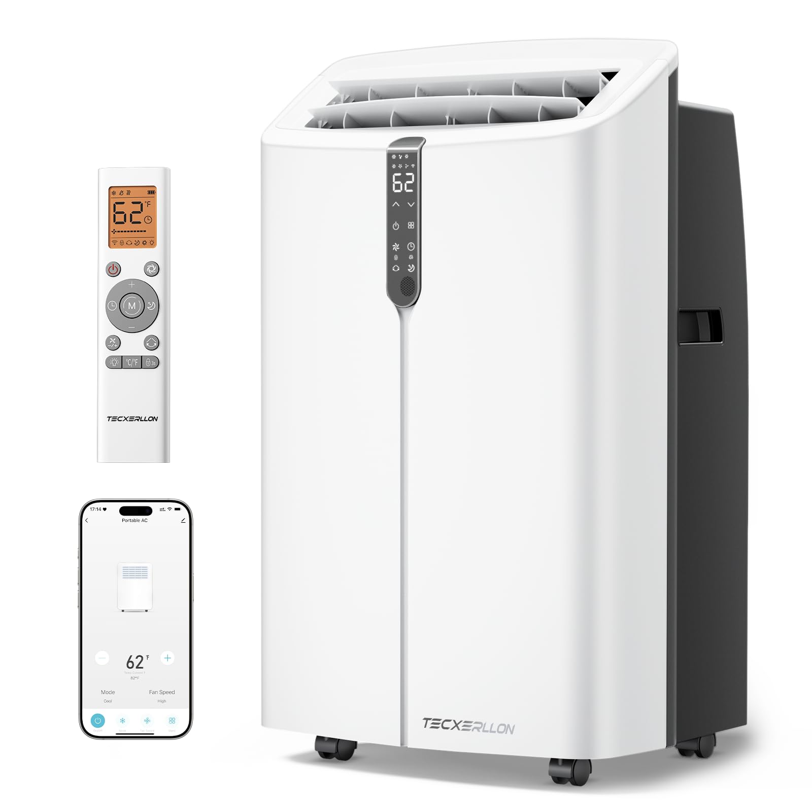 TECXERLLON 16,000 BTU Portable Air Conditioner