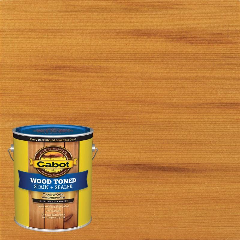 Cabot Transparent Cedar Oil-Based Penetrating Oil Deck and Siding Stain 1 Gal. - Case of: 4