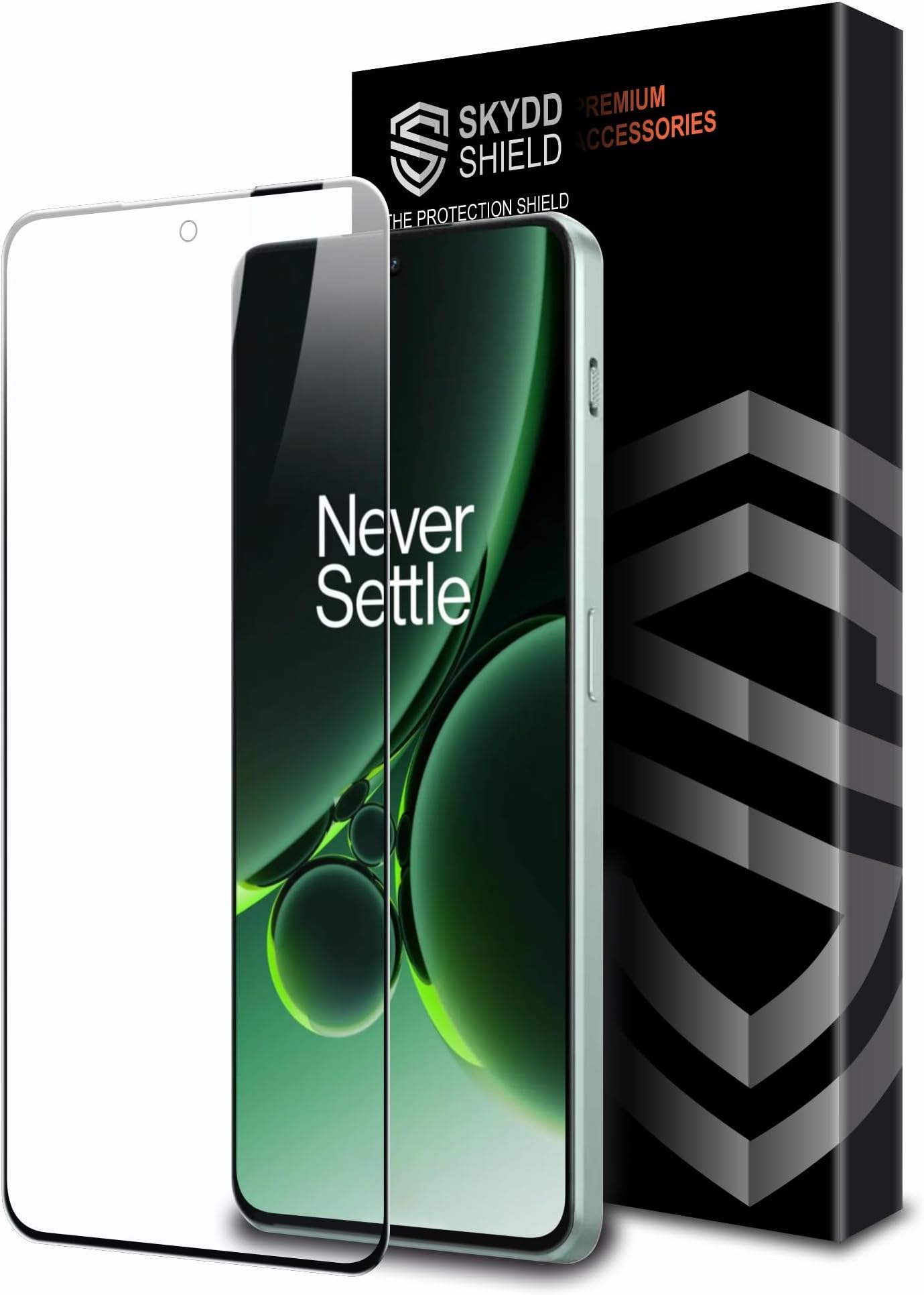 Orzero 3-Pack Tempered Glass Screen Protector For OnePlus Nord N100 - 9H Hardness Anti-Scratch