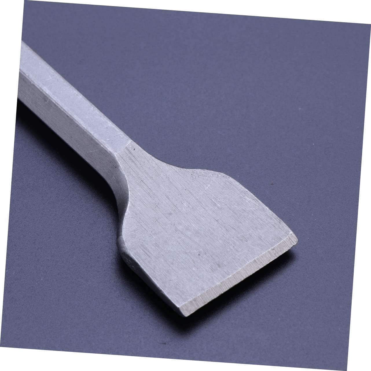 Plus Chisel Bit for Rotary Hammer, Alloy Steel, Black Finish | Flat Profile, Tile and Granite Use, Hardened Build for Masonry and Brick Demolition, Includes Storage Carry Case