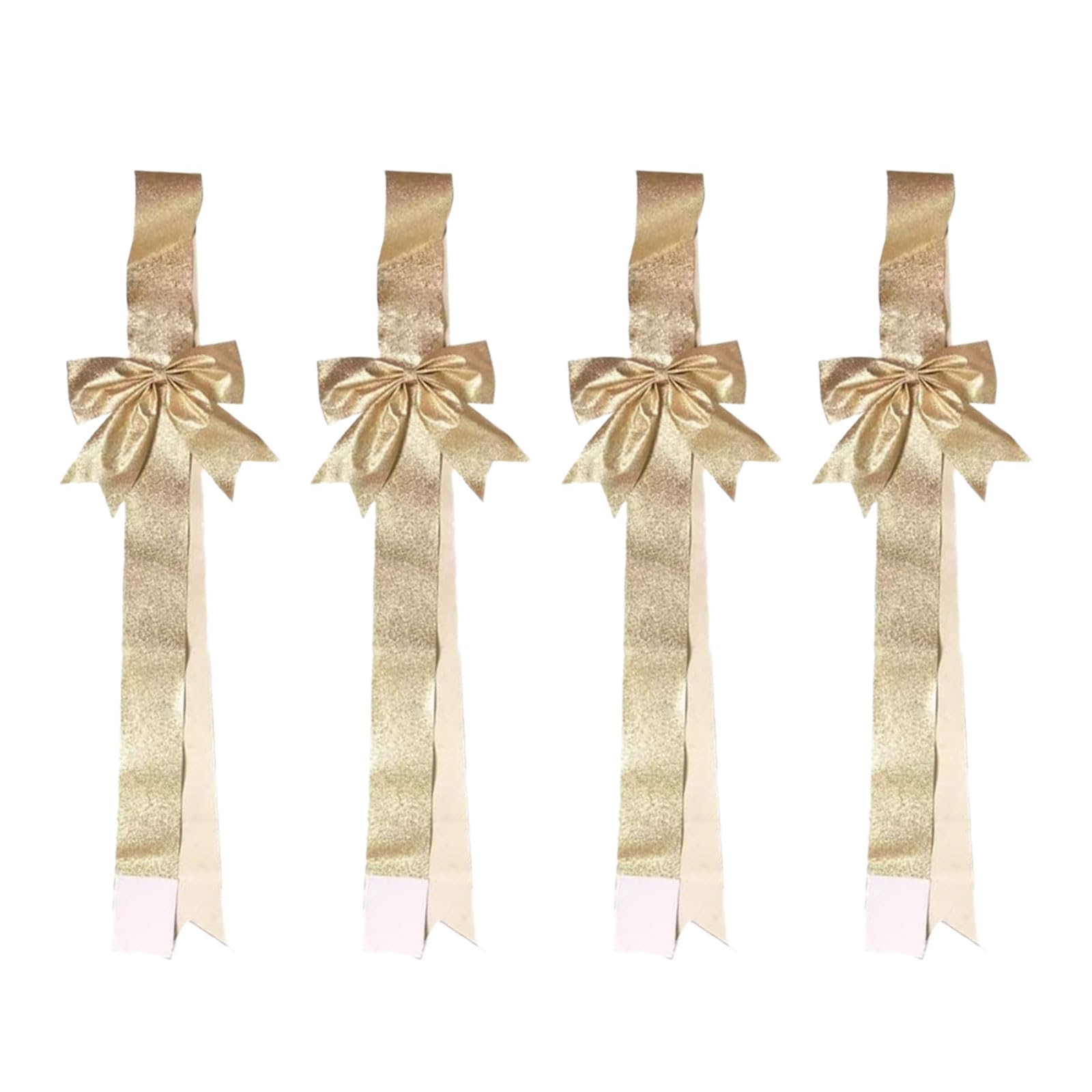Tsophreniq Festival Bowknot Decoration for Hanging on Doors Wall and Cabinets Polyester Christmas Accent Door Hanging