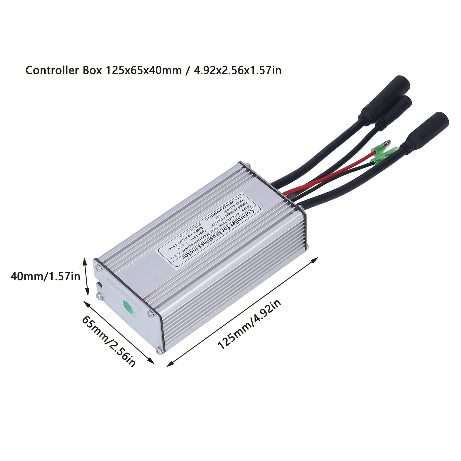Contrôleur Sans Balais 36V/48V/52V 40A Pour Vélo électrique - Avec écran LCD S861 - Puissance 1500W/2000W