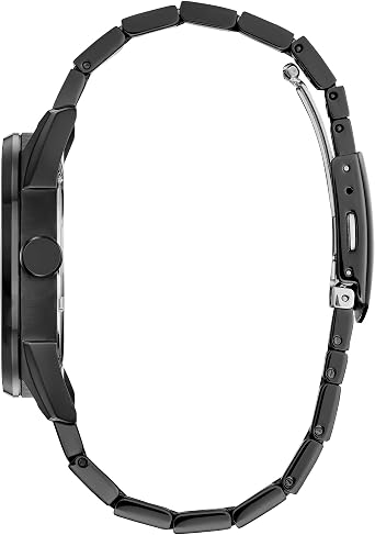 CITIZEN Eco-Drive Men's Marvel Thor Find Your Power Black IP Stainless Steel, 3-Hand Date, Luminous, 42mm (Model: BM6987-50W)