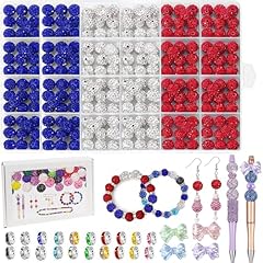 10mm 264Pcs-White | Red | Blue