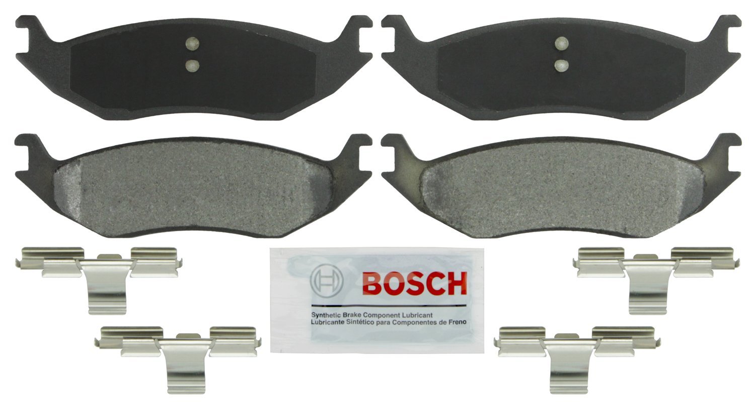 BOSCH BSD967 Severe Duty Disc Brake Pad Set - Compatible With Select Chrysler Aspen; Dodge Durango, Ram 1500, Ram 1500 Van; Ram 1500; REAR