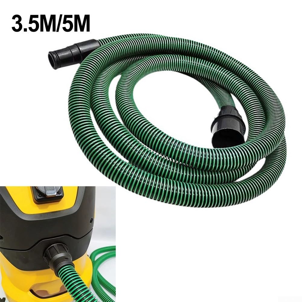 Tuyau d'extraction de poussière 5 m/3,5 m pour machine à papier abrasif électrique compatible avec FESTOOL Tuyau d'aspiration sous vide pour ponceuses, scie à piste et autres outils électriques (5 m)