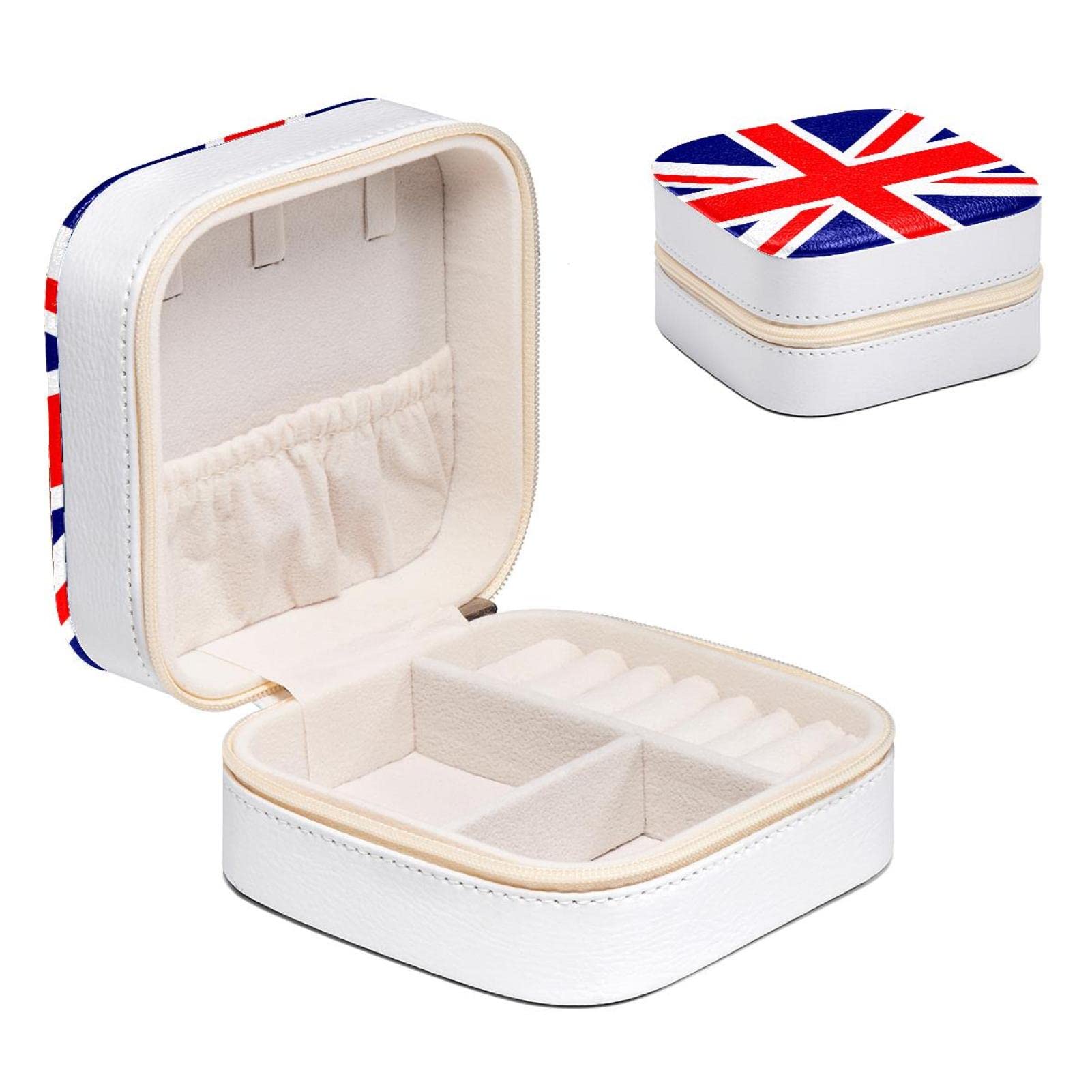 Boîte à bijoux pour fille motif drapeau britannique le cadeau d'anniversaire idéal