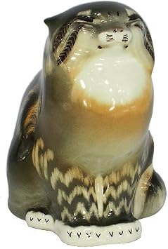 Cat WildCat Lomonosov Porcelain Collectible Figurine