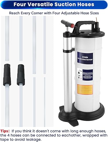 Miniatura 4 de ATPEAM - Extractor de Aceite al Vacío y Líquido  Extractor Manual de Aceite del Motor, Extractor de Aceite al Vacío y Líquido, Bomba, Removedor de