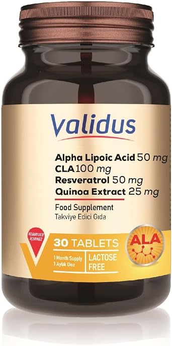 Validus Alfa Lipoic Acid Cla Resveratrol 30 Tablet