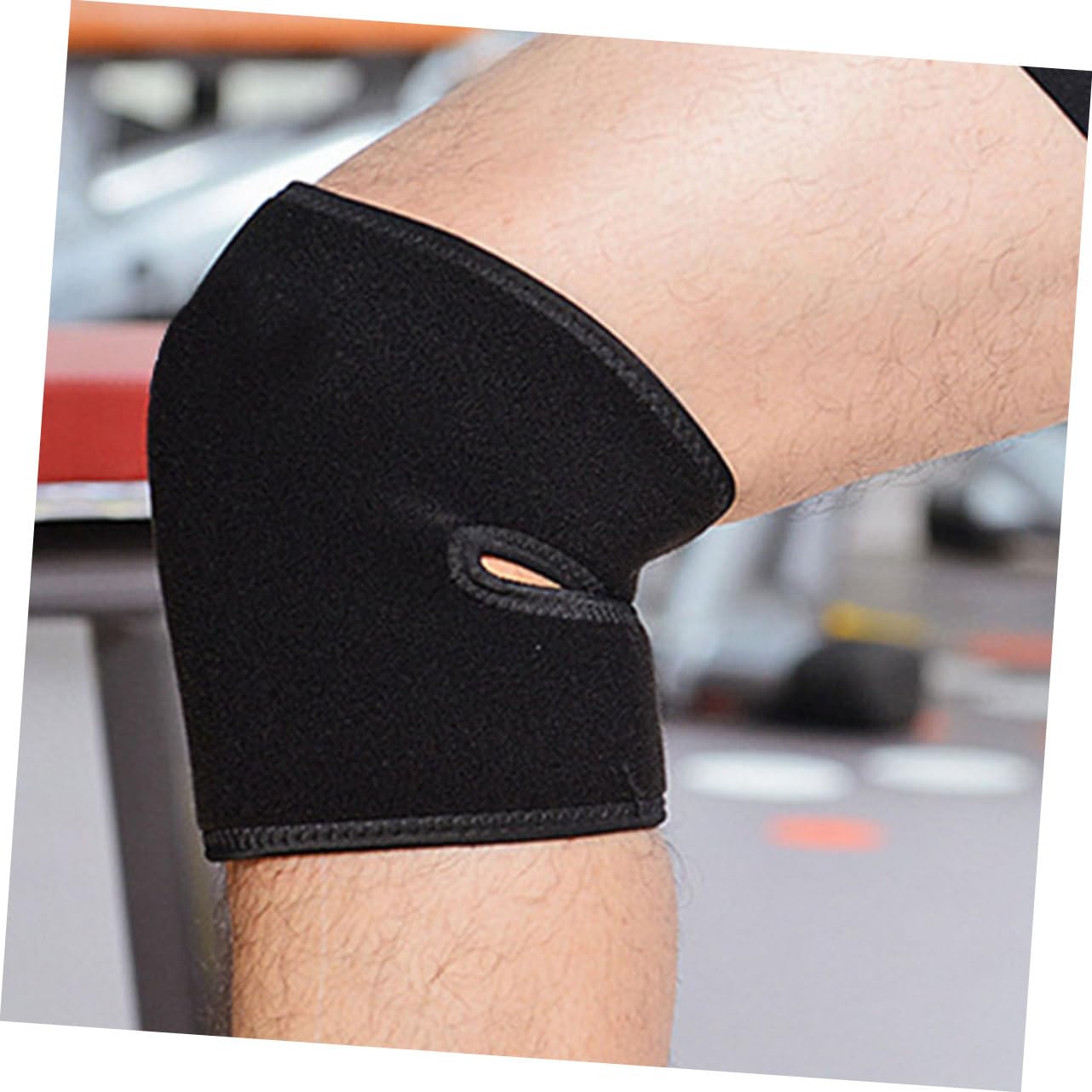 Athletic Knee Pads for Running Compression Support Sleeves Adjustable Protective Covers for Outdoor Sports Fitness and Gardening 1 Pair