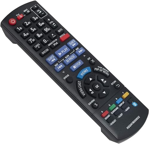 Miniatura 3 de N2QAYB000632 Reemplazo de control remoto para Panasonic Blu-ray Disc DVD Sistema de sonido de cine en casa SA-BTT270 SA-BTT273 SA-BTT370 SA-BTT770