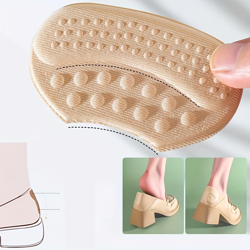 8PCS Almohadillas Antideslizantes para Tacones y Zapatillas miniatura 5