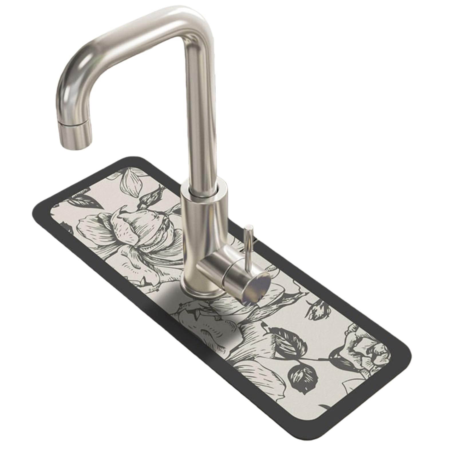 HDOYTXXM (2 Pack) Absorbent Sink Protector Mats, Draining Catcher for Kitchen Countertops & Bathroom Sinks Kitchen Sink Mat Absorbent Drain Catcher Protector