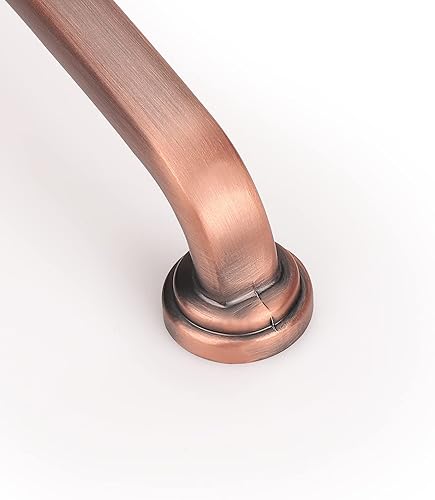 Miniatura 3 de Paquete de 10 manijas de gabinete de cocina de 3.75 pulgadas de cobre antiguo, tiradores de cajones de estilo vintage, tiradores y pomos retro para