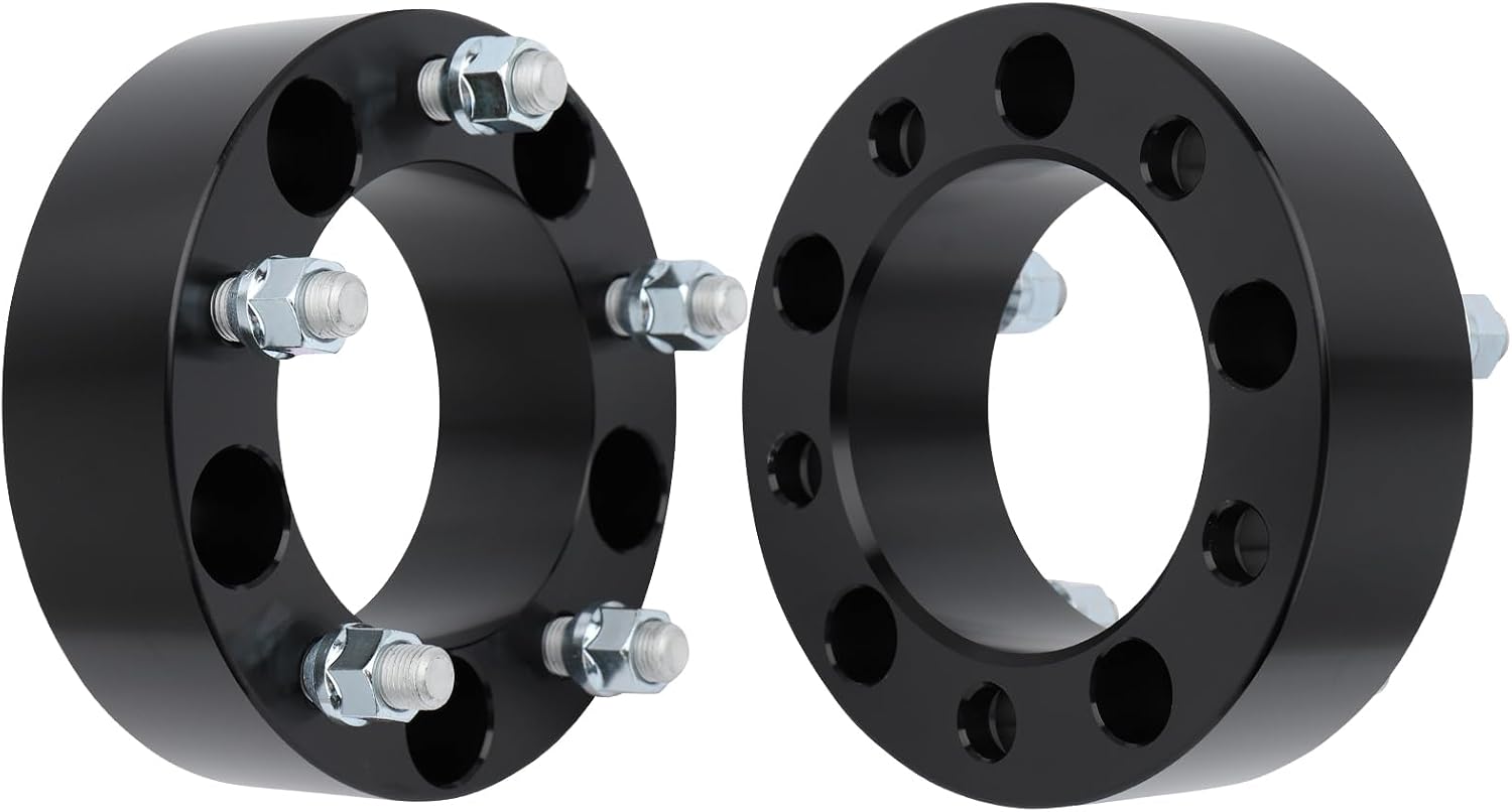 IRONTEK 5x5.5in Wheel Spacers 2" Real Forged Spacers with 108mm Hub Bore M14x1.5 Studs Compatible for Ram 2019-2023 1500 Classic/ 2012-2018 1500 5x139.7mm to 5x139.7mm 2PCS