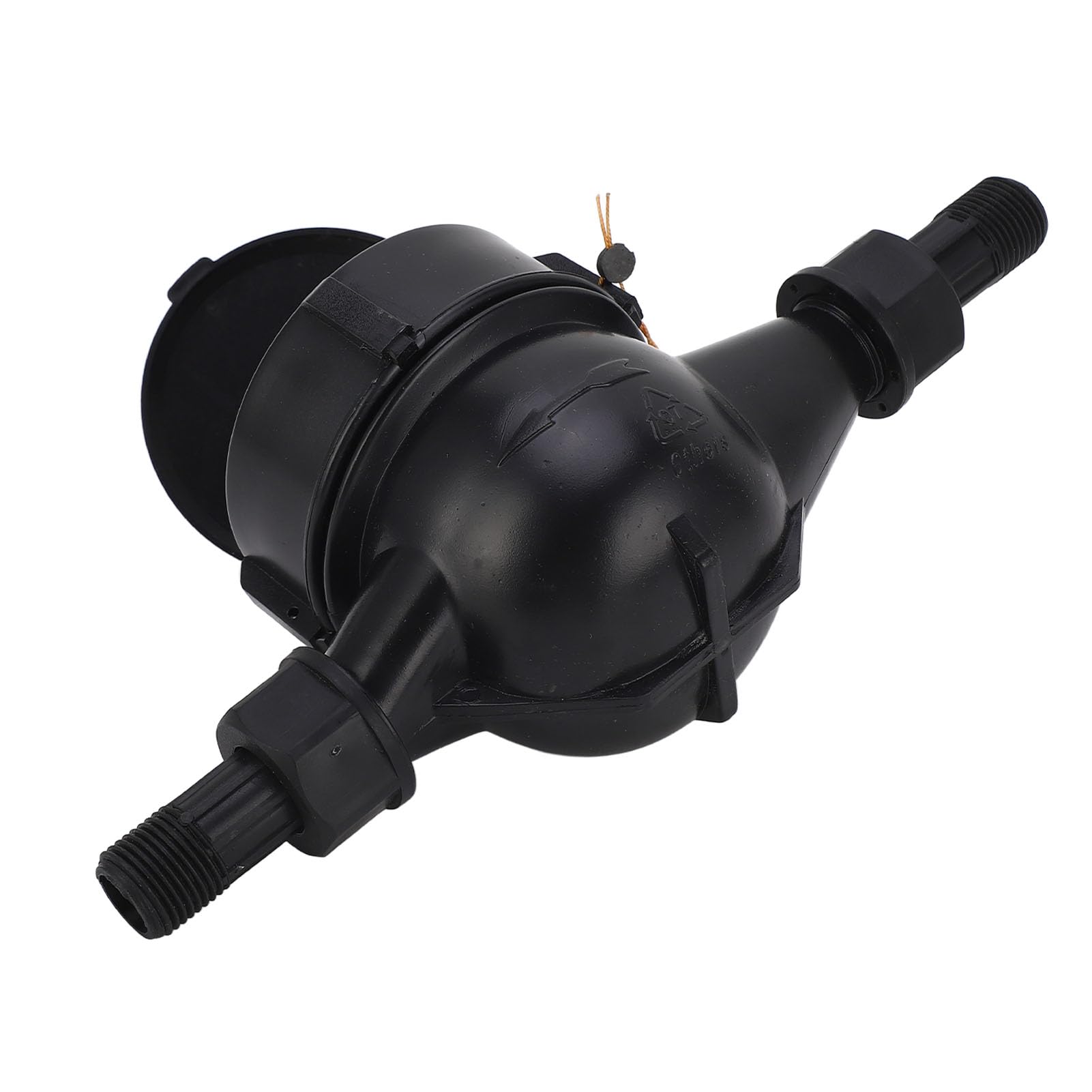 Contatore Dell'acqua Analogico in Plastica ABS da 1/2 Pollice, con 4 Quadranti, Unità di Misura in Metri Cubi, Per La Misurazione Dell'acqua Residenziale, Per Misurare, Monitorare E Risparmiar