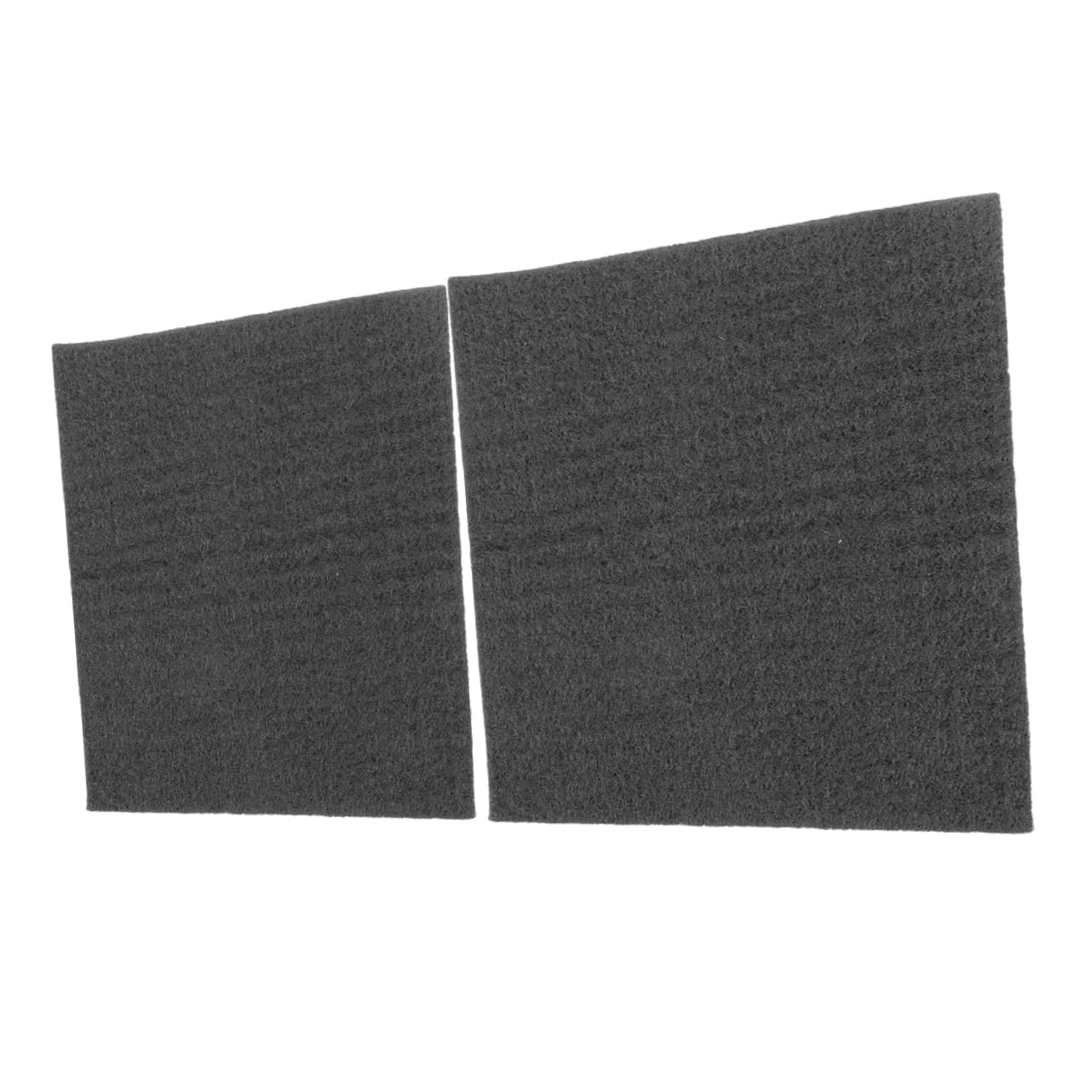 LALADEFIEE Heat Barrier Carbon Felt 2pcs High Temp Insulation Blankets Fire Retardant Fabric Fireproof Mat for Soldering