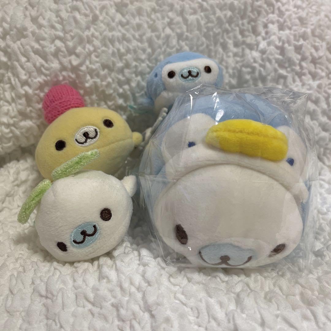 まめゴマ　ぬいぐるみ　マーメイド 12個セット】 まめゴマ ぬいぐるみ まとめ売り レア - メルカリ