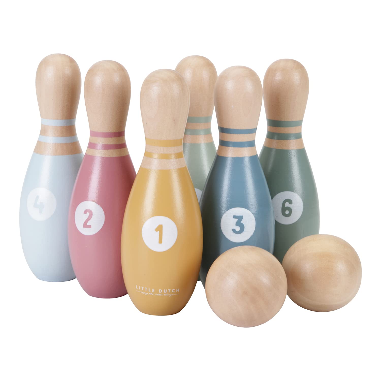 Little Dutch 7110 FSC Holz Kegelspiel