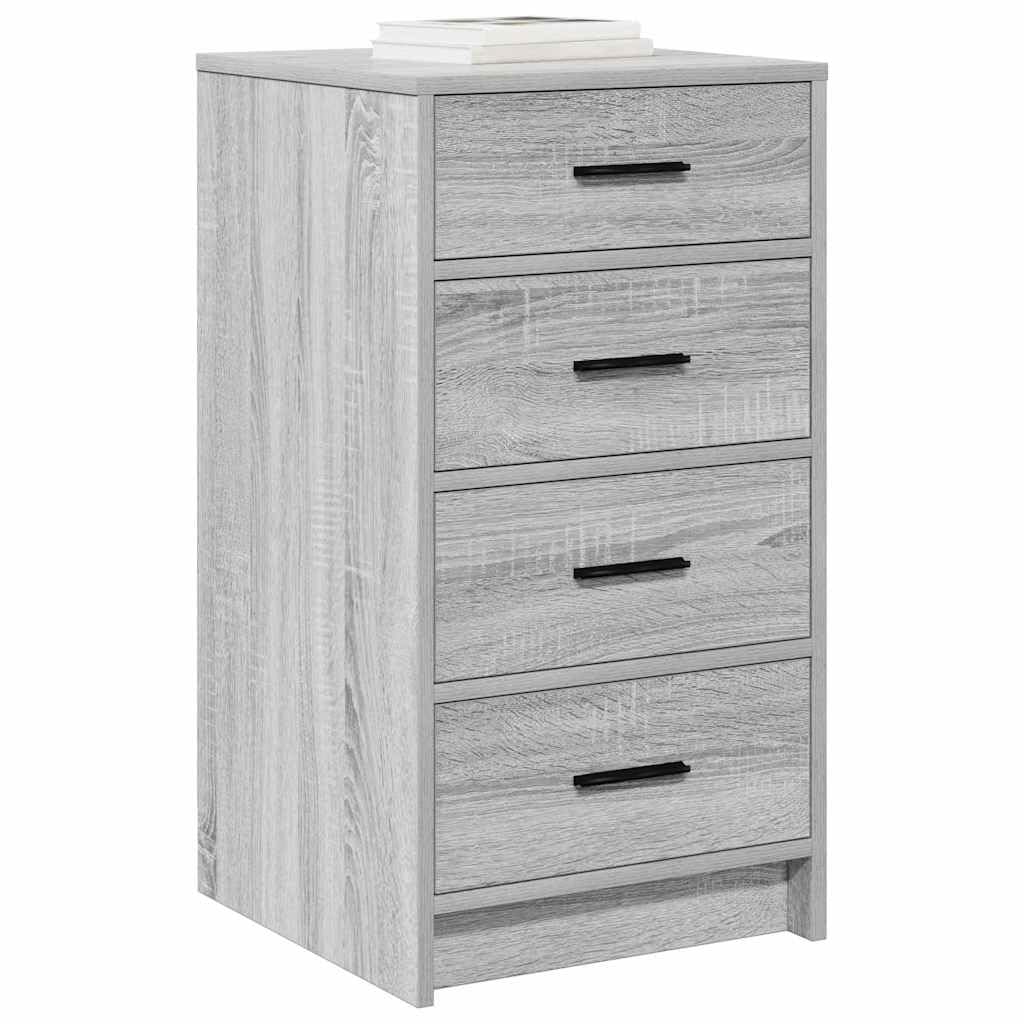 Credenza grigio Sonoma, 40 x 41 x 75 cm, in legno