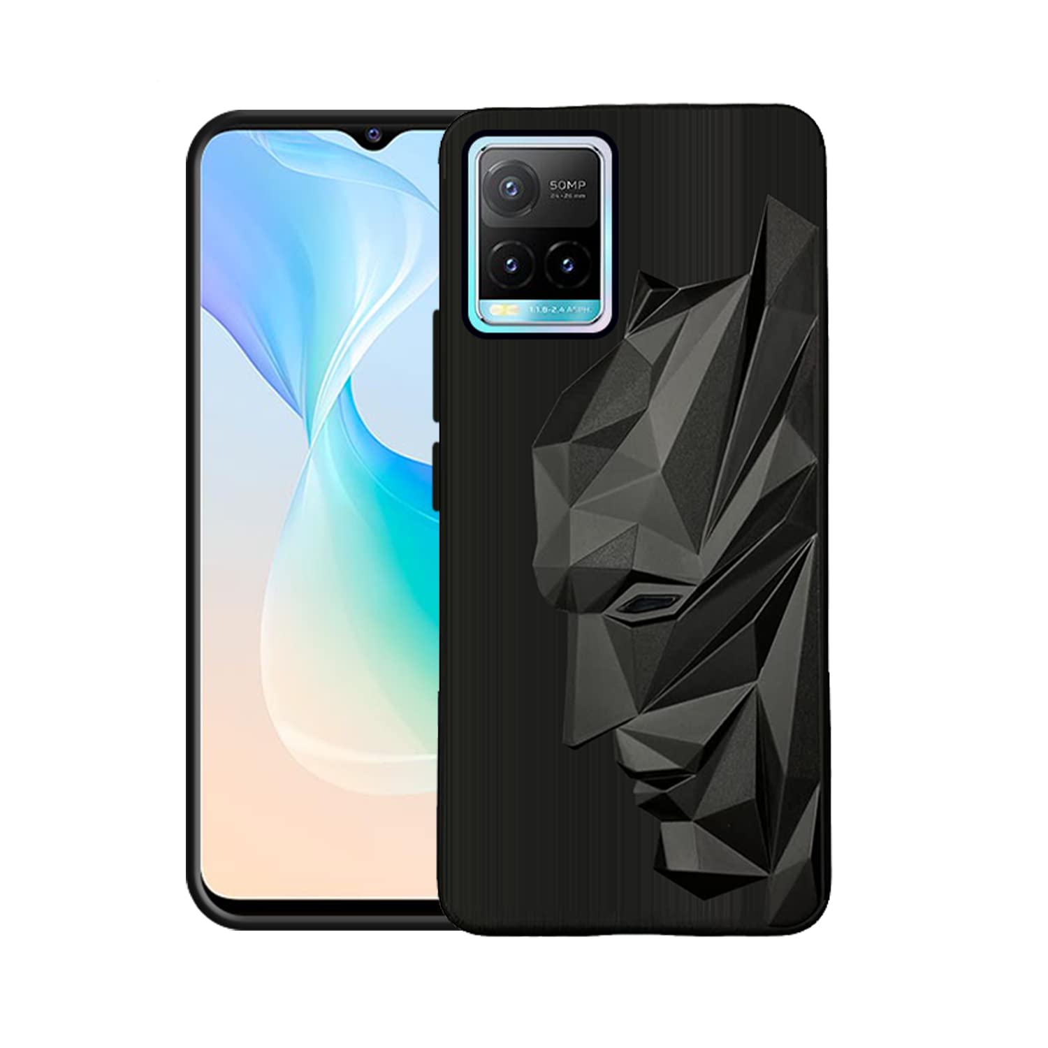 VIDO Exclusive Soft Back Case Cover for Vivo Y33T / Y21T 5G / Vivo Y33s / Vivo Y21 2021 / (Shock Proof |360 Degree Complete Protection) (B09QL71MV5) Amazon Price History, Amazon Price Tracker