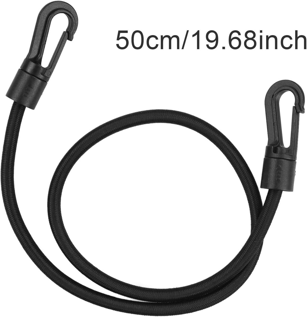 Black Trolley Elastic Straps Golf Trolley Straps with Hooks BigaMart